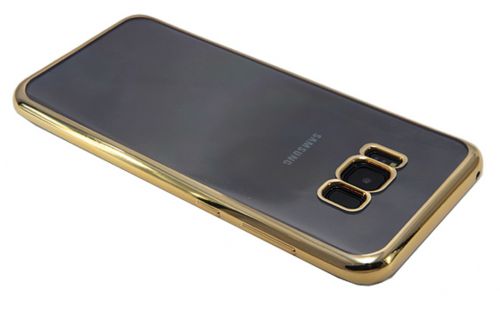 Чехол-накладка для Samsung G950F S8 РАМКА TPU золото - оптовая продажа Чехол-накладка для Samsung G950F S8 РАМКА TPU золото - фото