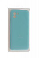 Купить Чехол-накладка для Samsung A035F A03 SILICONE CASE закрытый бирюзовый (2) оптом, в розницу в ОРЦ Компаньон