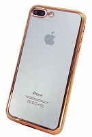 Купить Чехол-накладка для iPhone 7/8 Plus РАМКА TPU розовое золото																																					 оптом, в розницу в ОРЦ Компаньон