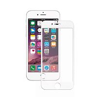 Защитное стекло для iPhone 7/8/SE 5D пакет белый - фото