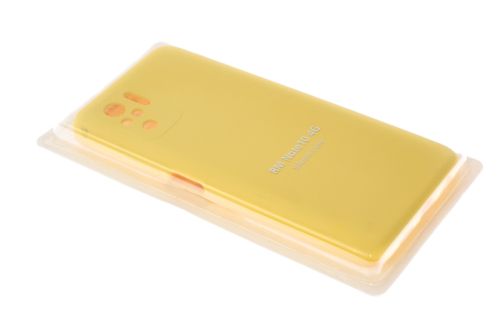 Чехол-накладка для XIAOMI Redmi Note 10 SILICONE CASE закрытый желтый (20) оптом, в розницу Центр Компаньон фото 2