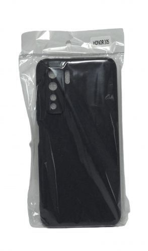 Чехол-накладка для HUAWEI Honor 30S FASHION TPU матовый черный - оптовая продажа фото 3 Чехол-накладка для HUAWEI Honor 30S FASHION TPU матовый черный - фото фото 3