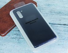 Купить Чехол-накладка для Samsung Note 10 SILICONE CASE закрытый темно-синий оптом, в розницу в ОРЦ Компаньон
