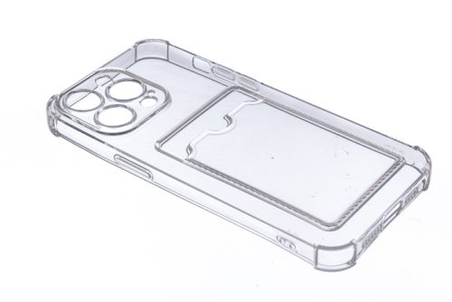 Чехол-накладка для iPhone 15 Pro Max VEGLAS Air Pocket прозрачный оптом, в розницу Центр Компаньон фото 2