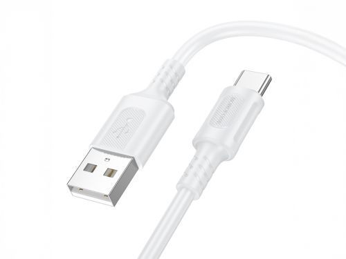Кабель USB Type-C BOROFONE BX111 3A 1м белый - оптовая продажа фото 2 Кабель USB Type-C BOROFONE BX111 3A 1м белый - фото фото 2