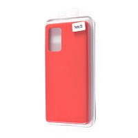 Чехол-накладка для Samsung N980F Note 20 VEGLAS SILICONE CASE закрытый красный (1) - фото