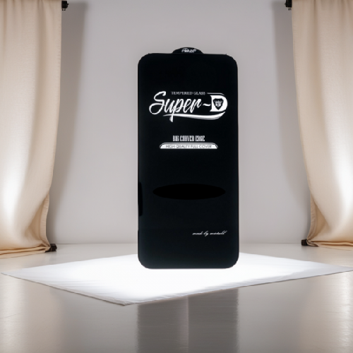Защитное стекло для iPhone 15 Pro Max Mietubl Super-D пакет черный - фото