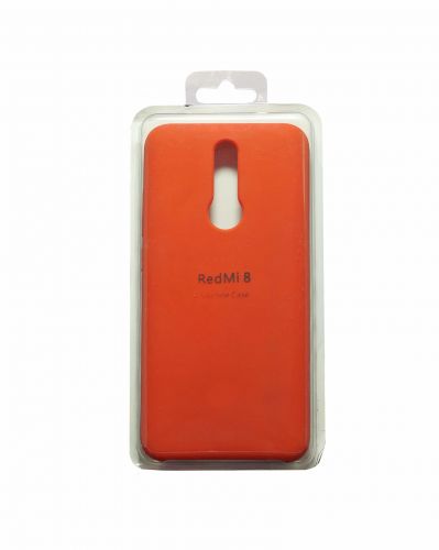 Чехол-накладка для XIAOMI Redmi 8 SILICONE CASE красный (1) - фото фото 2