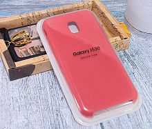 Чехол-накладка для Samsung J530F J5 SILICONE CASE красный - фото