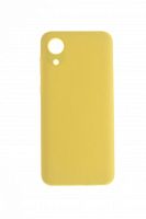 Чехол-накладка для Samsung A032F A03 Core SILICONE CASE OP закрытый желтый (20) - фото