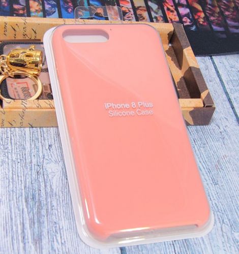 Чехол-накладка для iPhone 7/8 Plus VEGLAS SILICONE CASE коралловый (27) - фото фото 2