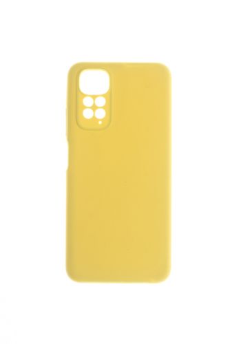 Чехол-накладка для XIAOMI Redmi Note 11S SILICONE CASE OP закрытый желтый (20) - фото