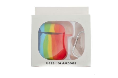 Чехол для наушников Airpods Rainbow color #5 оптом, в розницу Центр Компаньон фото 3