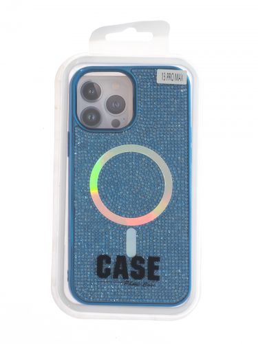 Чехол-накладка для iPhone 13 Pro Max VEGLAS Diamond Magnetic синий - оптовая продажа фото 3 Чехол-накладка для iPhone 13 Pro Max VEGLAS Diamond Magnetic синий - фото фото 3