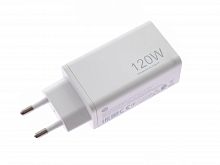 Купить СЗУ USB 3.0A USB+Type-C порт XIAOMI Mi 12 AC GaN 120W кабель Type-C белый оптом, в розницу в ОРЦ Компаньон