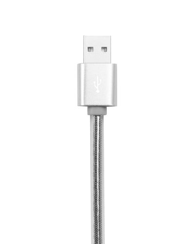 Кабель USB Lightning 8Pin HOCO UPL12 Smart Light серебро оптом, в розницу Центр Компаньон фото 2