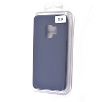 Купить Чехол-накладка для Samsung G960F S9 VEGLAS SILICONE CASE закрытый темно-синий (8) оптом, в розницу в ОРЦ Компаньон