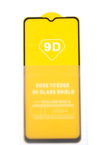 Защитное стекло для Realme C21 FULL GLUE (желтая основа) пакет черный оптом, в розницу Центр Компаньон фото 3