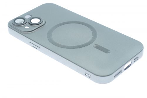 Чехол-накладка для iPhone 15 VEGLAS Lens Magnetic серый оптом, в розницу Центр Компаньон фото 2