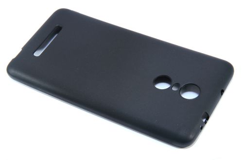 Чехол-накладка для XIAOMI Redmi Note 3 FASHION TPU матовый б/отв черный оптом, в розницу Центр Компаньон фото 3