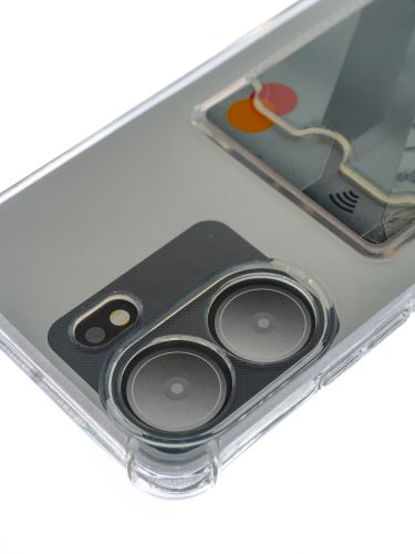 Чехол-накладка для XIAOMI Redmi 13C VEGLAS Air Pocket прозрачный - фото фото 3