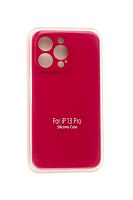 Купить Чехол-накладка для iPhone 13 Pro VEGLAS SILICONE CASE NL Защита камеры вишневый (36) оптом, в розницу в ОРЦ Компаньон