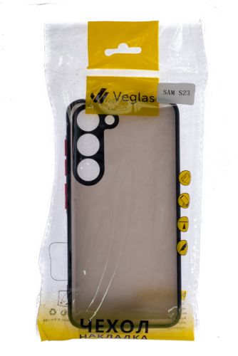 Чехол-накладка для Samsung S911B S23 VEGLAS Fog черный оптом, в розницу Центр Компаньон фото 3