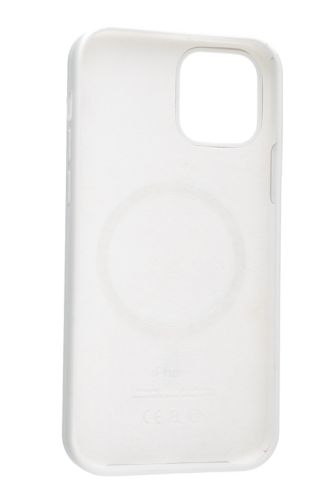 Чехол-накладка для iPhone 12\12 Pro SILICONE TPU поддержка MagSafe белый коробка оптом, в розницу Центр Компаньон фото 3