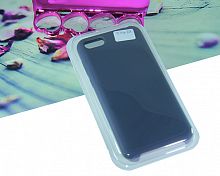 Чехол-накладка для HUAWEI Honor 7A RUS/Y5 2018/Y5 Prime 2018 SILICONE CASE NL темно-синий  - фото