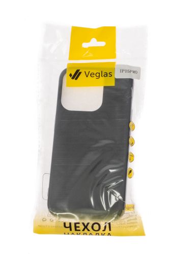 Чехол-накладка для iPhone 15 Pro VEGLAS Air Matte черный оптом, в розницу Центр Компаньон фото 3