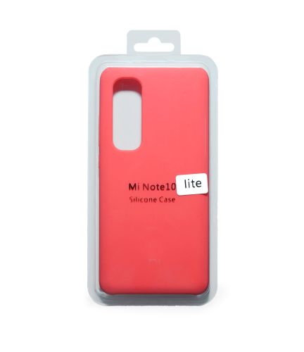 Чехол-накладка для XIAOMI Mi Note 10 Lite SILICONE CASE ярко-розовый (12) оптом, в розницу Центр Компаньон фото 2