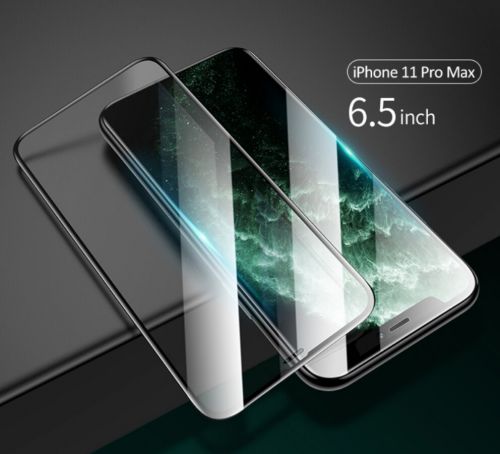 Защитное стекло для iPhone XS Max/11 Pro Max 3D CURVED USAMS US-BH548 черный - фото
