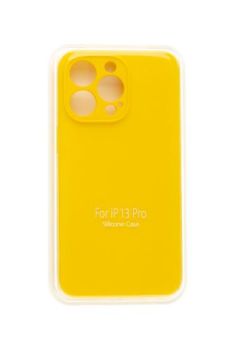 Чехол-накладка для iPhone 13 Pro SILICONE CASE Защита камеры желтый (4) оптом, в розницу Центр Компаньон