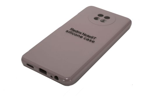 Чехол-накладка для XIAOMI Redmi Note 9T SILICONE CASE закрытый светло-розовый (18) оптом, в розницу Центр Компаньон фото 2