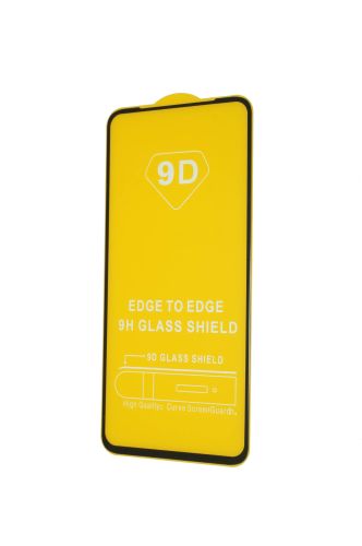 Защитное стекло для XIAOMI Redmi Note 9 FULL GLUE (желтая основа) пакет черный оптом, в розницу Центр Компаньон