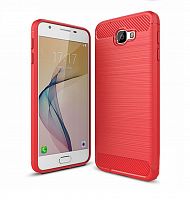 Чехол-накладка для Samsung G570 J5 Prime 009508 ANTISHOCK красный - фото