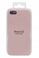 Купить Чехол-накладка для iPhone 5/5S/SE VEGLAS SILICONE CASE NL светло-розовый (19) оптом, в розницу в ОРЦ Компаньон