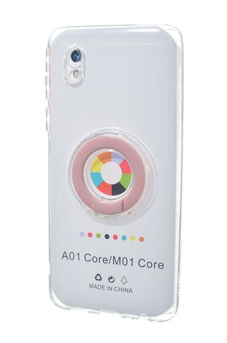 Чехол-накладка для Samsung A013F A01 Core/M01 Core NEW RING TPU розовый оптом, в розницу Центр Компаньон фото 2