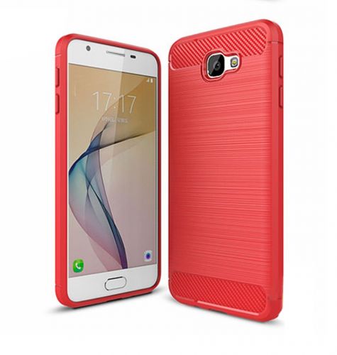Чехол-накладка для Samsung G570 J5 Prime 009508 ANTISHOCK красный - фото