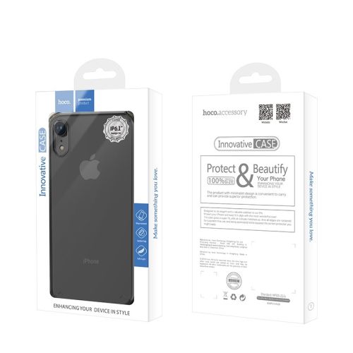 Чехол-накладка для iPhone XR HOCO ICE SHIELD TPU черный оптом, в розницу Центр Компаньон фото 2