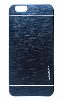 Купить Чехол-накладка для iPhone 6/6S MOTOMO металл/пластик синий оптом, в розницу в ОРЦ Компаньон