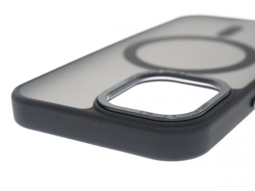 Чехол-накладка для iPhone 16 VEGLAS Fog Magnetic черный - оптовая продажа фото 4 Чехол-накладка для iPhone 16 VEGLAS Fog Magnetic черный - фото фото 4