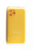 Купить Чехол-накладка для iPhone 11 Pro SILICONE CASE Защита камеры желтый (4) оптом, в розницу в ОРЦ Компаньон