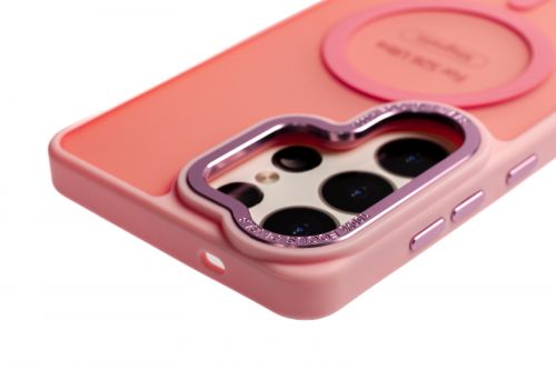 Чехол-накладка для Samsung S948 S26 Ultra VEGLAS Fog Magnetic розовый - оптовая продажа фото 5 Чехол-накладка для Samsung S948 S26 Ultra VEGLAS Fog Magnetic розовый - фото фото 5