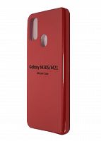 Купить Чехол-накладка для Samsung M215F M21 SILICONE CASE закрытый красный (1) оптом, в розницу в ОРЦ Компаньон