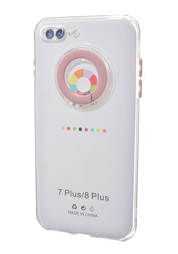 Чехол-накладка для iPhone 7/8 Plus NEW RING TPU розовый оптом, в розницу Центр Компаньон фото 2