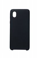 Чехол-накладка для Samsung A013F A01 Core SILICONE CASE OP черный (3) - фото
