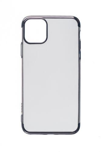 Чехол-накладка для iPhone 11 Pro Max ELECTROPLATED TPU DOKA черный - фото
