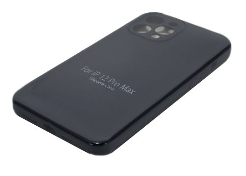 Чехол-накладка для iPhone 12 Pro Max VEGLAS SILICONE CASE NL Защита камеры темно-серый (63) оптом, в розницу Центр Компаньон фото 2