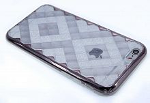Купить Чехол-накладка для iPhone 6/6S YOUNICOU Блеск Рамка TPU черный оптом, в розницу в ОРЦ Компаньон